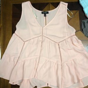 Jessica Simpson pink tank top